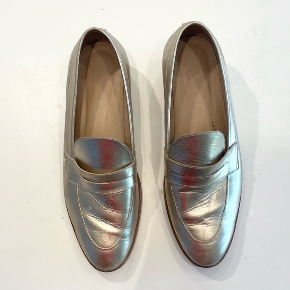 ABLE by Fashionista Metallic Tatiana Loafer